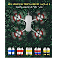 Miniatyrbilde 3 av 5: Air 2S Propeller Lavstøyende Propeller Foldbar 7238F Propeller for DJI Mavic Air 2/Air 2S Drone Tilbehør (Rød Blå Hvit 4stk)