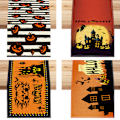 Miniatyrbilde 2 av 5: Halloween Bordduk Rektangel Bord 13 x 72 Tommer, 4 stk Vanntette Bordduk Skummel Spøkelseslott Hexe Halloween Bord