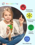Miniatyrbild 6 av 8: Speed Cube, Original Speed Cube Super Durable Sticker with Vivid Colors