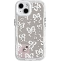 Miniatyrbild 1 av 5: Compatible with iPhone 15 Plus Case Cute Mirror Bowknot Love Heart Pattern for Women Girls Strap Design Shockproof Protective Phone iPhone 15 Plus