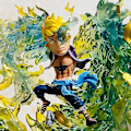 Miniatyrbillede 4 af 4: Actionfigur Q-Version Statue 18cm PVC Samleobjekt Borddekoration i æske