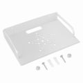 Miniatyrbild 1 av 2: Väggfäste för Wifi-router, hyllfäste för router, väggmonterad hylla för TV-box, väggfäste för routerbox, TV White 28.5X21cm