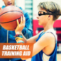 Miniatyrbild 5 av 5: Dribblingglasögon Basketboll Sport Basketbollglasögon Justerbara Dribbling Svarta Glasögon Basketbollsträningsutrustning för Ungdomar