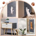 Miniatyrbilde 4 av 5: Selvklebende Klorematte for Katter, Klorebrett for Klatrende Katter, DIY Klippbar Klorebrett for Katter, Beskytter Møbler og Sofaer