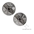 Miniatyrbilde 4 av 5: 6 stk. 8 mm komfyr-kontrollknapper i sinklegering, erstatningsknapper for kjøkkenkomfyr, gasskomfyr, mikrobølgeovn (0° bryter)
