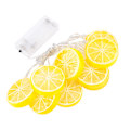 Miniatyrbillede 1 af 5: Citron 1,5 m 10 LED lyskæde have julebelysning feriefest dekoration