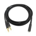 Miniatyrbilde 4 av 4: 2020 Ny Erstatning 3,5 mm Universal 2-i-1 Gaming Headset Lydforlengelseskabel for HyperX Cloud II/Alpha/Cloud Flight/Core Hodetelefoner for Datamaskin
