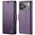 Case for iPhone 17 Pro (6.3\"), Wallet Case | Magnetic Closure | PU Leather | Protective | Flip Folio Case | Shockproof TPU