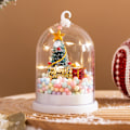 Miniatyrbilde 4 av 5: 3 Pakk Julekuleslykter Hengbare Julebordlykter Juletre Snøkuler med LED-lys