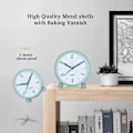 Miniatyrbild 3 av 5: Väckarklocka, Tickfri Analog Väckarklocka med Varmt Nattljus, Sängbords Väckarklocka Tyst Klocka Batteridriven, Enkel Stilren Design