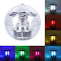 Pikkukuva 3 / 5: 4 kpl Aurinkoenergialla Toimivia Uivia Pallovaloja, Disko-Uima-Allas Ja Lammikkovalo Automaattisella RGB-Värimuutoksella, Langaton LED-Näytös Koristevalaistus, IP67 Vedenkestävä Muovipallot