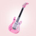 Miniatyrbilde 1 av 4: Barne Gitar for Jenter og Gutter, Leke Gitar, Rosa Gitar, Musikk Instrumenter, Bursdagsgave, Barnefest
