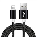Pikkukuva 1 / 5: 3m pitkä iPhone-kaapeli musta Black