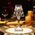 Miniatyrbild 2 av 5: 16 Color Diamond Table Lamp Crystal LED Bar Table Lamp Rechargeable Touch Sensor Dimmable Bedside Lamp Fo