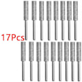 Miniatyrbilde 3 av 5: 5,5 mm Diamant Kjede Sag Slipestål, 17 stk