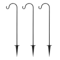 Miniatyrbilde 3 av 3: Sterke Henger Stativ Henger Hyrde Kroker Metall Henger Plen Staker Hyrde Kroker Plante H