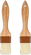 2-pack naturlig borstborste tum för