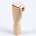 Miniatyrbillede 5 af 5: Mand Model Tegne Dukke med Træ Håndled Rotation Model Kunstner (18cm)