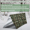 Miniatyrbild 3 av 5: 2-pack militärgrön sovsäck perfekt för överlevnadskit nödsituationer och mycket mer (100X200CM)