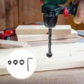 Miniatyrbillede 2 af 6: 1 sæt ring metalbor tilbehør 7/16 bor 1/2 bor fastgørelsesringe boreguideblok