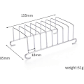 Miniatyrbillede 2 af 4: Toast Stativ Rustfrit Stål Toast Stativ Brødholder Toast Holder Brød Stativ Serviet Stativ Til Toast Spisestue Køling Brød Bryllup Fødselsdag Jul