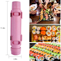 Miniatyrbild 4 av 5: Sushi Roller Kit Sushi Bazooka Set för att göra sushi - Hållbar Camp Chef Risberedare Maskin Form Sushi Rullande Maker Startset för enkel sushilagning