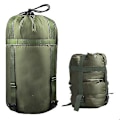 Miniatyrbild 3 av 4: Sovsäck 4 Säsonger Vattentät Utomhus Camping Vandring Kuvert Enkel Zip Bagpockets Endast, Sovsäck Ingår Inte Militärgrön Military green