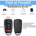 Miniatyrbilde 3 av 5: Universal Portåpner Fjernkontroll Portåpner Fjernkontroll Universal Garasjeportåpner Fjernkontroll 433.92 MHz 4 Nøkler Fjernkontroller Co Duplikator