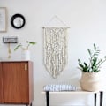 Miniatyrbild 3 av 4: Macrame Väggbonad - Handgjord Boho Chic Heminredning