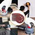 Miniatyrbillede 4 af 4: Slibeskiver 125 mm – 10 stk. Slibepapir, Sandpapir til Excentrisk Sliber Excentrisk Slibning 8 Huller 400 Korn