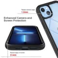 Miniatyrbild 5 av 5: For iPhone 14 Plus Starry Sky Solid Color PC + TPU Phone Case