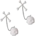 Miniatyrbillede 1 af 4: Silikone Tebens Skelet Te Infuser Filter Diffuser Løse Bladblade Silikone Tesil 2 stk