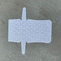 Miniatyrbillede 2 af 5: Rug Hooking Mesh Canvas, Hook Loop Mesh Canvas Fabric Syning til Håndværk, Rug Hooking Mesh Canvas - Stor