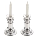 Miniatyrbild 1 av 5: 2 st Heminredning Mikrolandskap Ornament Simulerad Ljusstake Leksak Miniatyr Ljusstakar Miniatyr Silver 1.2X1.2X4CM