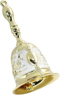 Handklockor Vit Vit Golden White