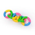 Miniatyrbilde 3 av 5: 2-pakke Tangle Twist Fidget-leketøy / Sensorisk leketøy multifärg multicolor