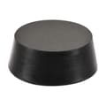 Konisk gummipropp 75 mm till 90 mm solida provrörsproppar svart för labb hemma size_name M4