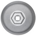 Miniatyrbillede 4 af 5: 86 mm aluminium patronfilterhus nøglehætte til- (Sølv)