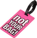 Bagagetagg Rosa Pink
