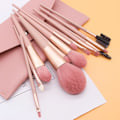 Miniatyrbillede 4 af 5: 12 stk. nøgen makeup børste sæt pulver pulver blusher øjenskygge børste multi-funktion makeup værktøj