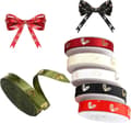 6 rullar hjärtformade grosgrainband Heart Themed