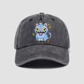 K-Pop Witch Hunters Group Printed Baseball Cap, Sports Sun Hat - Grey 7 7 7