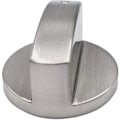 Miniatyrbilde 2 av 5: Gasskran, 4 stk Metall 6mm Universal Sølv Gasskomfyr Adapterknapp Kontrollbryter Matlaging Kontrollflate Lås
