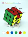 Miniatyrbild 2 av 8: Speed Cube, Original Speed Cube Super Durable Sticker with Vivid Colors