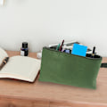 Miniatyrbillede 2 af 5: 4 stk. Canvas Værktøjstaske Heavy Duty Værktøj Lynlåspose Multifunktionel Utility Værktøj Opbevaring Organizer Tote Bag, Army Grøn