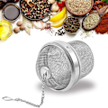 Miniatyrbilde 4 av 5: 2-pakks rustfritt stål krydderkule te-sil te-infuser krydderkule rustfritt stål filter te-kule
