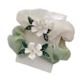 Miniatyrbillede 1 af 5: 2 stk. Gardenia store tarme hårring hårreb blomst store tarme ring hårtilbehør EGNET TIL MANGE LEJLIGHEDER