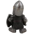 Miniatyrbillede 5 af 5: Ridder-Gnome Skulptur Harpiks Fræk Gnome Have Dekoration 5