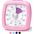 Miniatyrbillede 1 af 4: 60 Minutters Visuel Timer, Lydløs Studietimer til Børn og Voksne, Tidsklokker, Nedtællingstimer til Undervisning