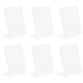 Pikkukuva 2 / 2: 8 kpl Akryylikehyksiä, Läpinäkyvä Akryylikehys, Pöytänäyttökehys, Pystysuora Pöytäopaste As Shown As Shown 15.00X10.00X0.20CM